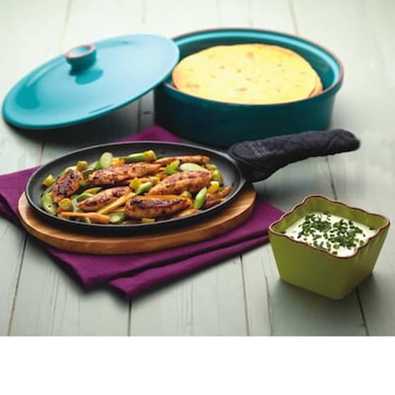Τηγάνι Μαντεμένιο WORLD OF FLAVOURS Με Βάση 25 cm image 2