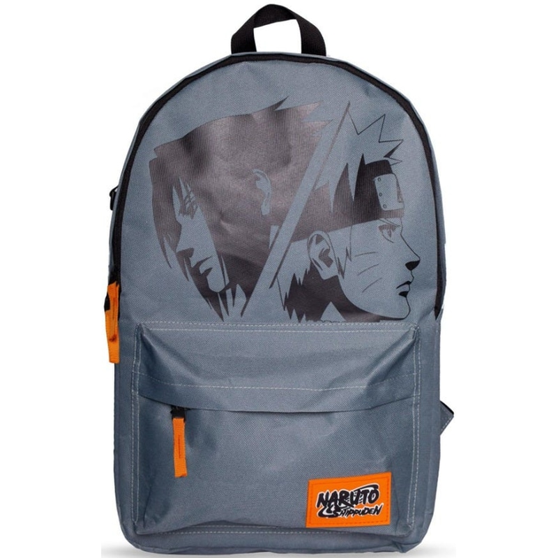 Difuzed Σακίδιο Πλάτης Naruto Shippuden: Naruto Sasuke Uchiha με Φερμουάρ Γκρι