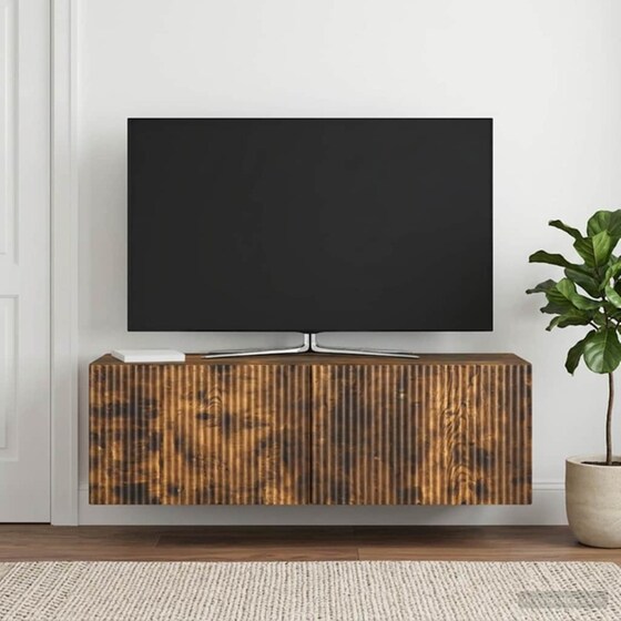 Επιτοίχιο Έπιπλο Τηλεόρασης VidaXL 98x31x30 cm image 3