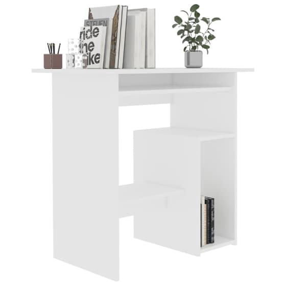 Γραφείο Υπολογιστή VidaXL από Μοριοσανίδα 80x45cm - Λευκό image 5