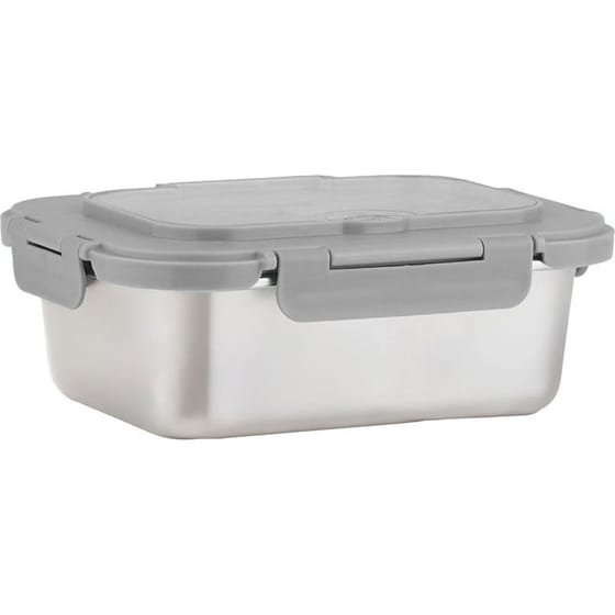 Φαγητοδοχείο Estia Ανοξείδωτο 1200ml Με Χωρίσματα & Κουτάλι & Πιρούνι (Σετ) image 1