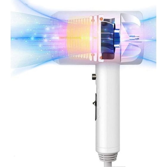 Επαγγελματικό Σεσουάρ Μαλλιών Aria Trade 1200 W Λευκό image 8
