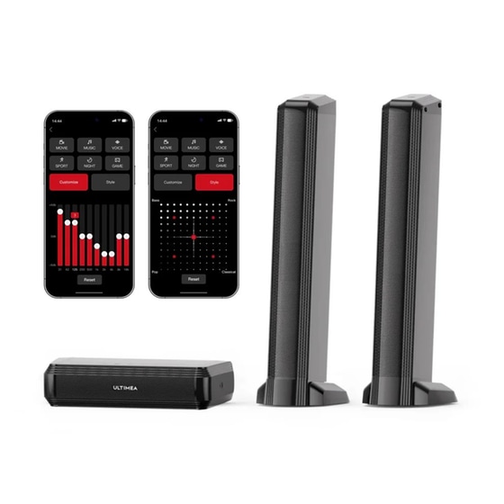 Soundbar Ultimea Apollo S70 180W 5.0 - Black image 0