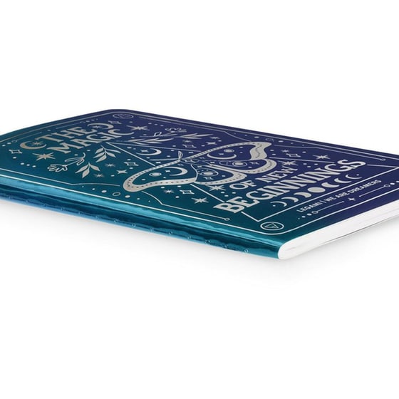 Σημειωματάριο Legami Ριγέ Quaderno Small Α6 Moth image 1