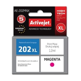 Συμβατό Epson 202XL Ματζέντα Μελάνι Εκτυπωτή H34010