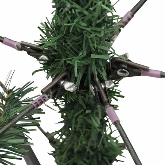 Vidaxl Τεχνητό Χριστουγεννιάτικο Δέντρο Με Μεγάλες Κώνους 120 Cm image 10