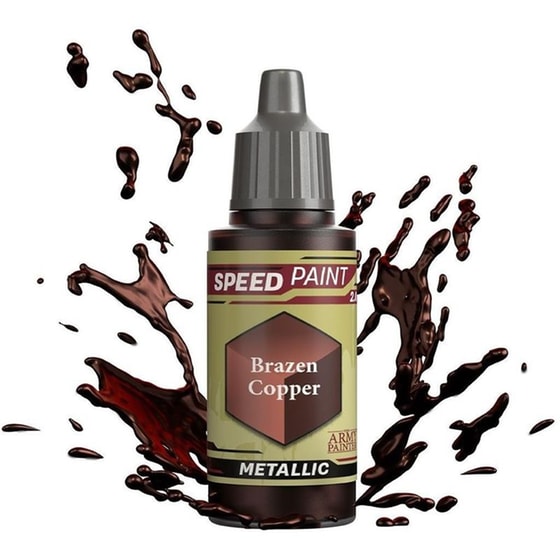 The Army Painter - Speedpaint Metallic Brazen Copper Χρώμα Μοντελισμού (18ml) image 0