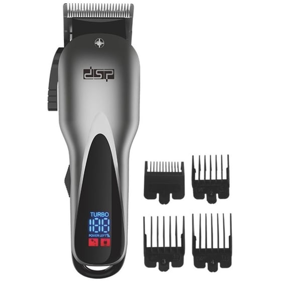 DSP 90407 Κουρευτική Μηχανή Επαναφορτιζόμενη Γκρι image 0