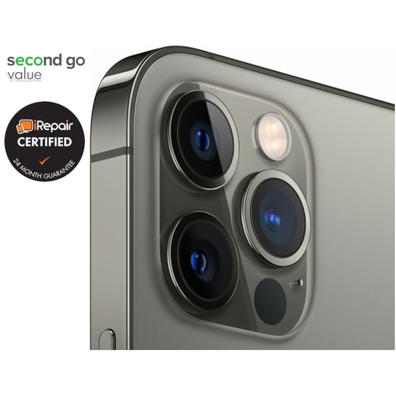 Μεταχειρισμένο Apple iPhone 12 Pro 256GB Graphite second go value Certified by iRepair image 3