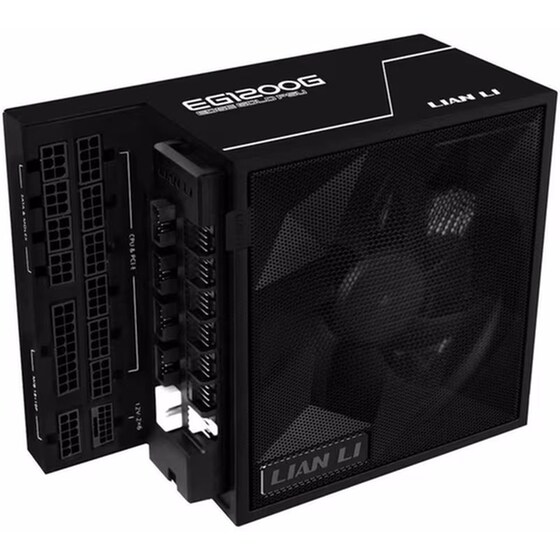 Τροφοδοτικό Υπολογιστή Lian Li Edge Gold 1200W ATX 3.1 - Μαύρο image 0