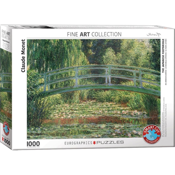 Παζλ Eurographics Claude Monet: The Japanese Footbridge (1000 Κομμάτια) image 0