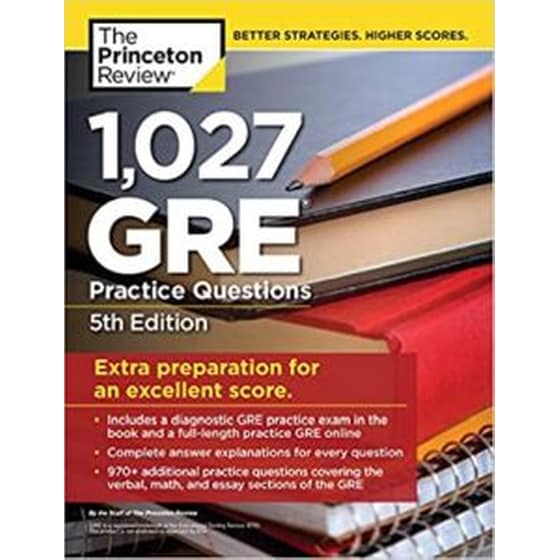 1,027 GRE Practice Questions image 0