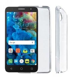 Θήκη Alcatel Pop 4 - Volte-Tel SlimColor TPU Back Cover Σιλικόνης - Διάφανη