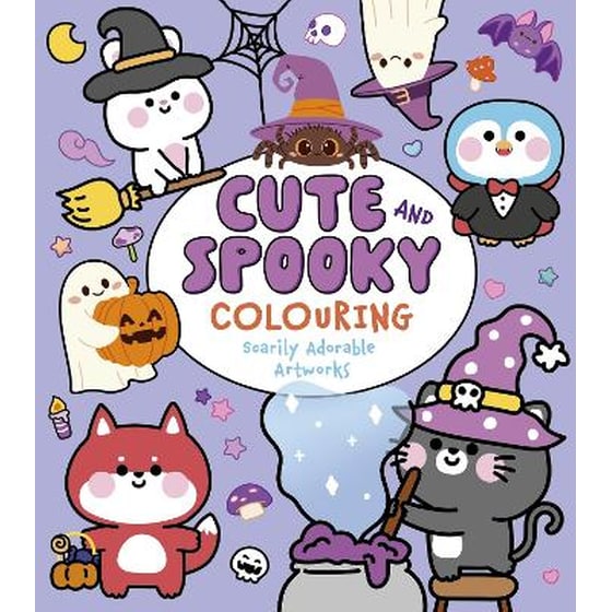 Cute and Spooky Colouring image 0