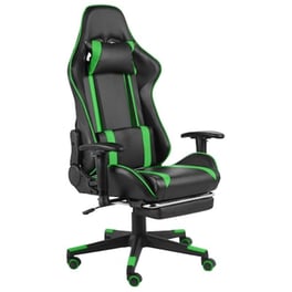 Καρέκλα Gaming Γραφείου VidaXL 20486 από Τεχνητό Δέρμα - Πράσινη