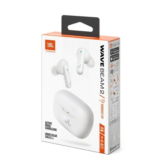 Ακουστικά Bluetooth JBL Wave Beam 2 - Λευκά image 10