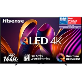 Hisense QLED 100" 4K Smart Τηλεόραση 100E7NQ PRO