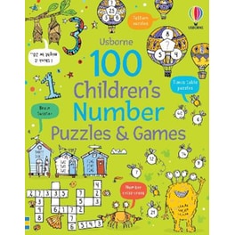 100 Children's Number Puzzles and Games