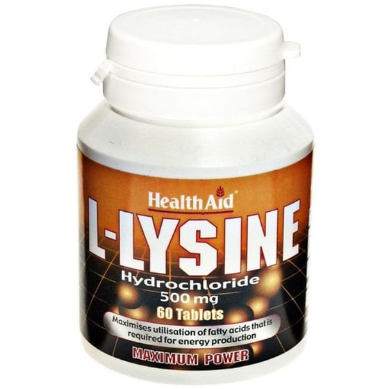 HEALTH AID L - Lysine - 60 Ταμπλέτες image 0