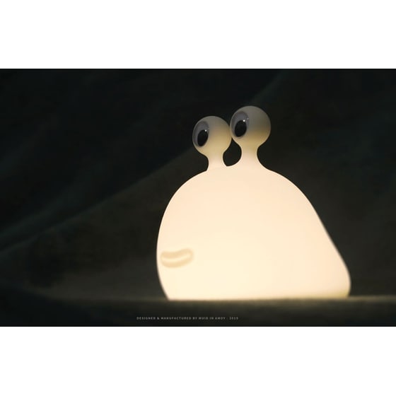 Allocacoc Slug Night Lamp Muid Φωτάκι Παιχνίδι Γυμνοσάλιαγκας Από Μαλακή Σιλικόνη Με Χρονοδιακόπτη image 4