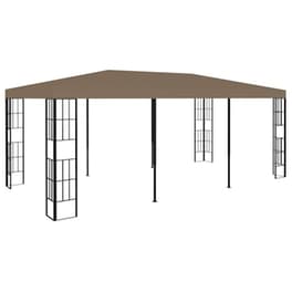 Κιόσκι Vidaxl Ατσάλι 6x3m - Taupe