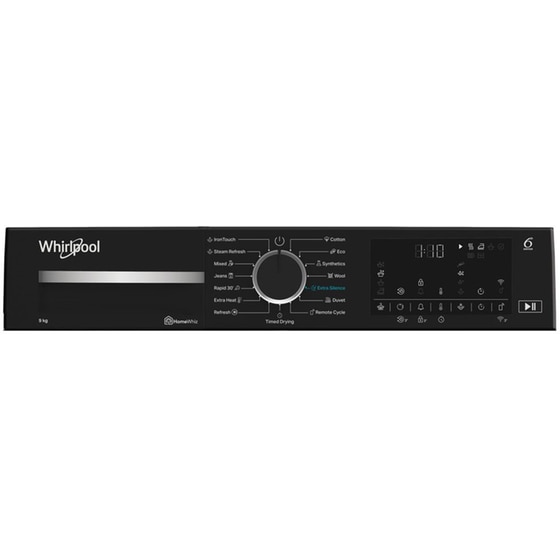 WHIRLPOOL WP B9X WBS EE 9 kg με Αντλία Θερμότητας Λευκό Στεγνωτήριο Ρούχων image 4