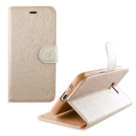 Θήκη Samsung Galaxy J1 2016 - Volte-Tel Leather TPU - Gold image 0
