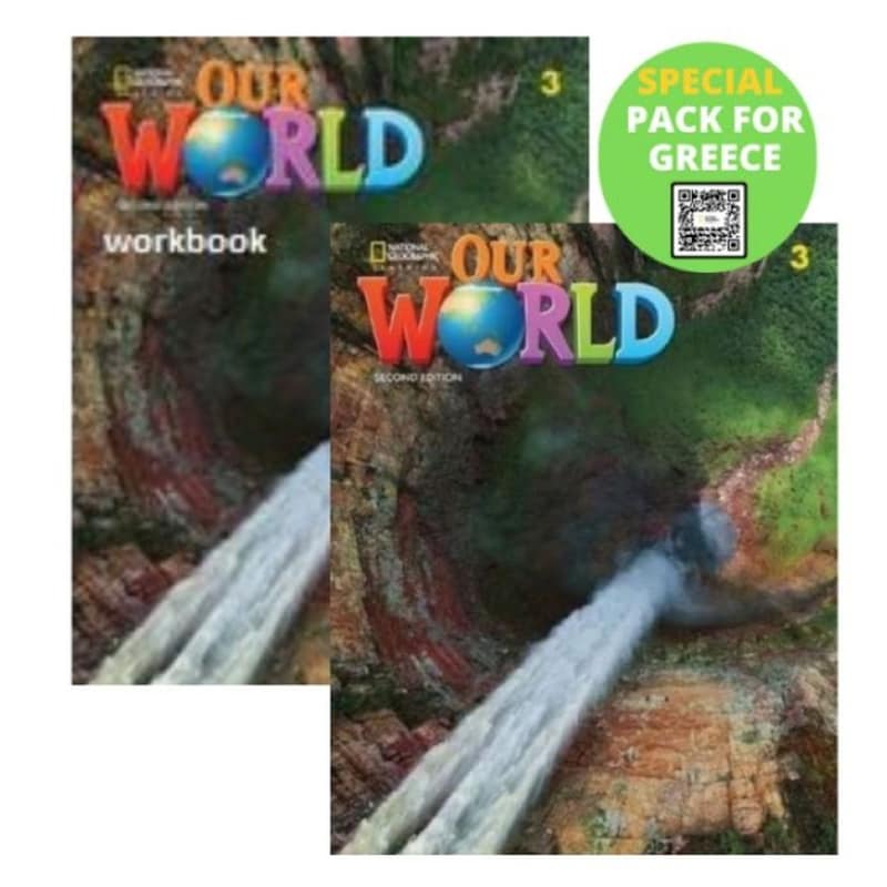 Our World 3 Special Pack For Greece (Students Book + Spark + Workbook + Wordlist)