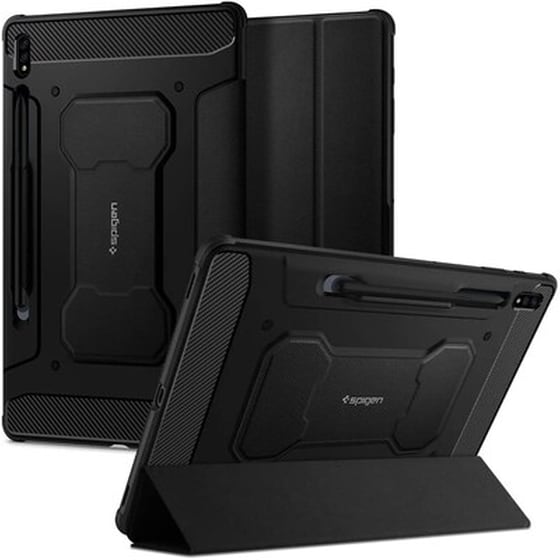 Θήκη Tablet Spigen Rugged Armor Pro Samsung Galaxy Tab S7 Plus 12.4" T970 / T976 - Black (acs01607) image 0