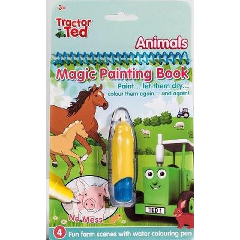 Tractor Ted Magic Painting Book Animals