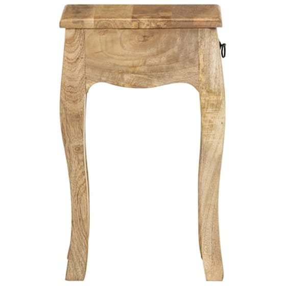 Vidaxl Κομοδίνο 28 X 28 X 46 Εκ. Από Μασίφ Ξύλο Μάνγκο image 5