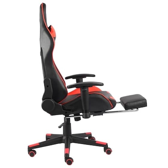 Καρέκλα Gaming Γραφείου VidaXL 20497 από Τεχνητό Δέρμα - Κόκκινη image 5
