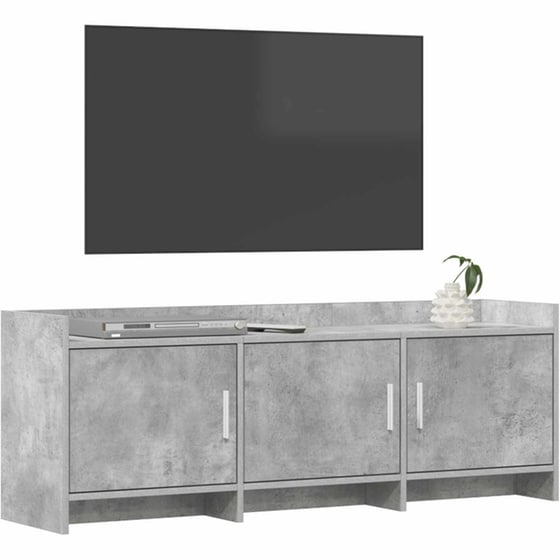 Έπιπλο Τηλεόρασης VidaXL 130 x 33 x 47 cm - Γκρι Σκυροδέματος image 2