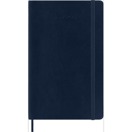Ακαδημαϊκό Ημερολόγιο Εβδομαδιαίο Moleskine 2024-25 18Μ Large Sap. Blue Soft