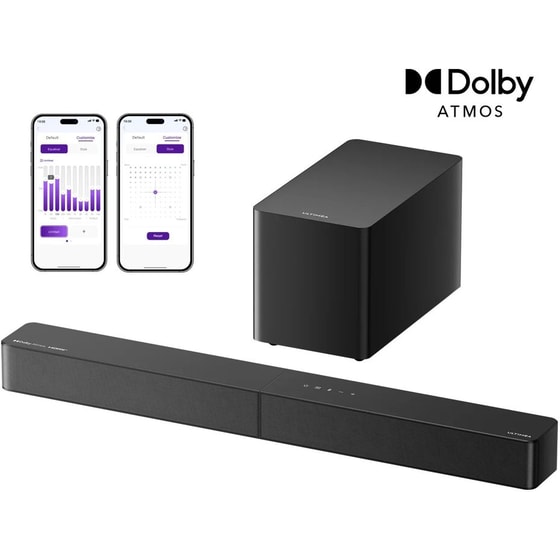 Soundbar Ultimea Poseidon M60 340W 5.1 - Black image 3