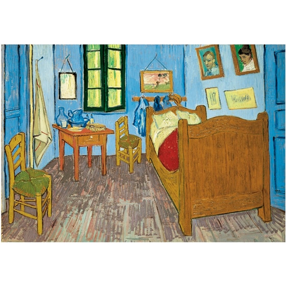 Παζλ Clementoni Museum Collection Vincent van Gogh: Το Δωμάτιο του Van Gogh στην Αρλ (1000 Κομμάτια) image 1
