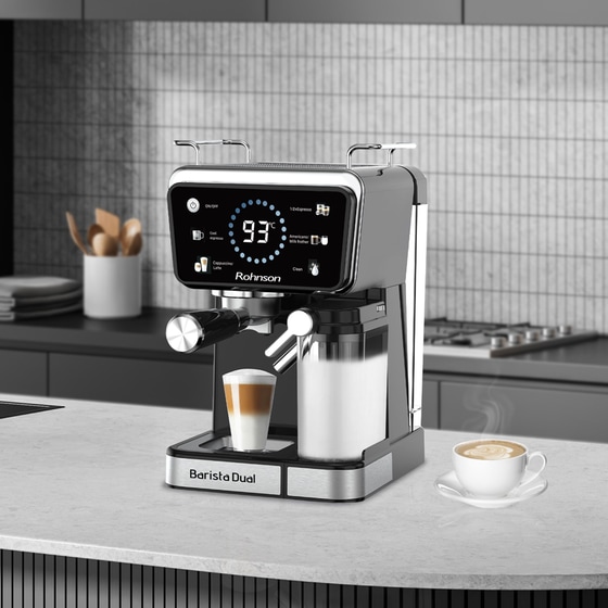 ROHNSON R-98082 1350W 20bar Μηχανή Espresso image 9