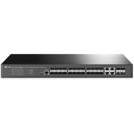 TP-LINK TL-SG3428XF JetStream Managed Switch L2+ Ten Gigabit Fiber (10000 Mbps) 24-Port
