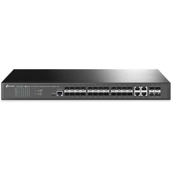 TP-LINK TL-SG3428XF JetStream Managed Switch L2+ Ten Gigabit Fiber (10000 Mbps) 24-Port image 0