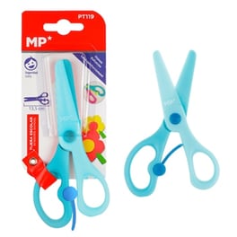 Mp Παιδικό Ψαλίδι Χαρτιού Pt119, Πλαστικό, 13.5cm, Μπλε