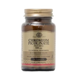 Μέταλλα Solgar Chromium Picolinate 100μg - 90 ταμπλέτες