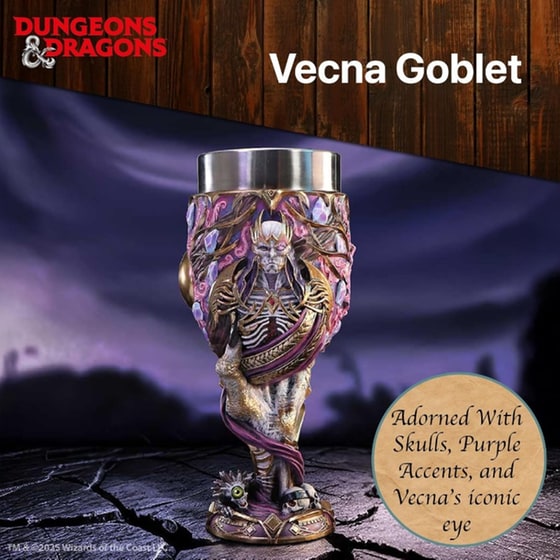 Ποτήρι Nemesis Now: Dungeons & Dragons - Vecna Goblet 300ml image 5