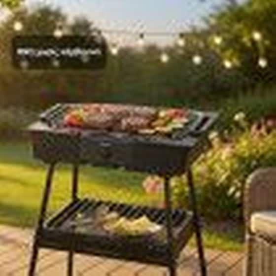 Ηλεκτρική Ψησταριά BBQ HOME VERO HV-EBBQ2000 2000 W Μαύρο image 2