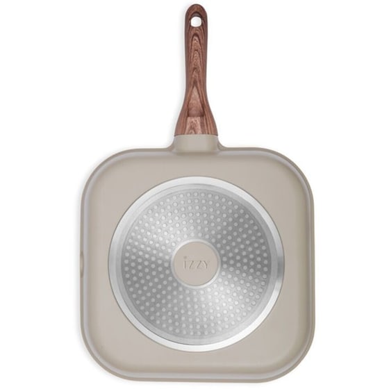 Τηγάνι Γκριλιέρα IZZY ELEA  225032 28 cm Μπεζ image 1