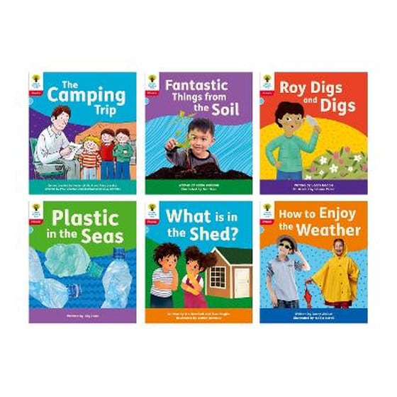 Oxford Reading Tree: Floppy's Phonics Decoding Practice: Oxford Level 4: Mixed Pack of 6 image 0