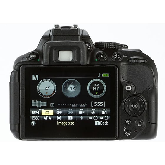 DSLR Nikon D5300 & φακός Nikkor 18-55mm DX - Μαύρο image 2