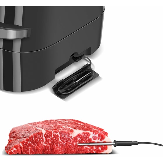 Ψηστιέρα Γκριλιέρα TURBOTRONIC TT-AG700 AIR FRYER GRILL 1800W Μαύρο-Ασημί image 10