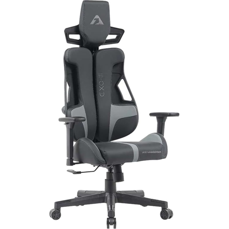 Καρέκλα Gaming/ Εργασίας Armaggeddon Exo III Gravity από Τεχνητό Δέρμα - Γκρι