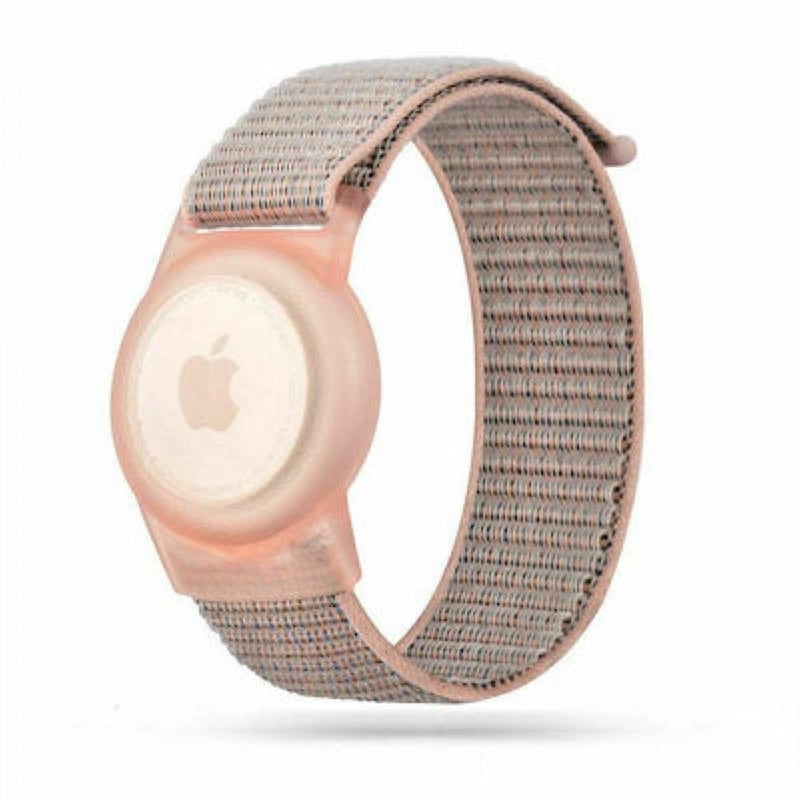 Θήκη Καρπού Airtag Tech-Protect Nylon For Kids για Apple Airtag - Pink