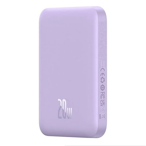 Powerbank Baseus Magnetic Mini MagSafe 6.000mAh 20W - Purple image 3